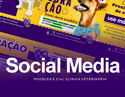 Social Media - Poodles e Cia