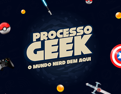 Processo Geek - Brand design