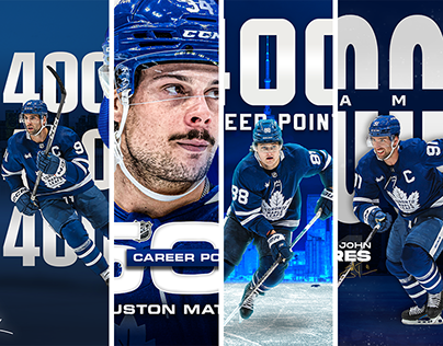 2022-23 Toronto Maple Leafs Milestone Graphics