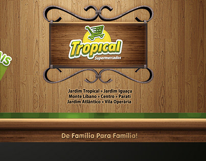 Tropical Supermercados (2012) - Vídeo, foto e design