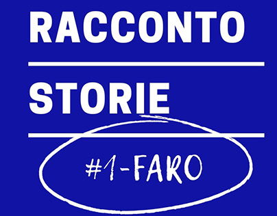 #RACCONTOSTORIE FARO