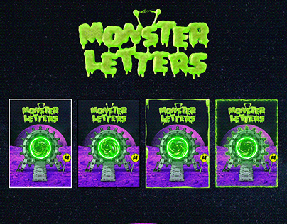 Monster Letters Collectable Cards