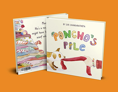 PONCHO'S PILE Children's Illustrated Book