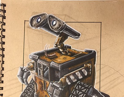 Wall-E Illustration