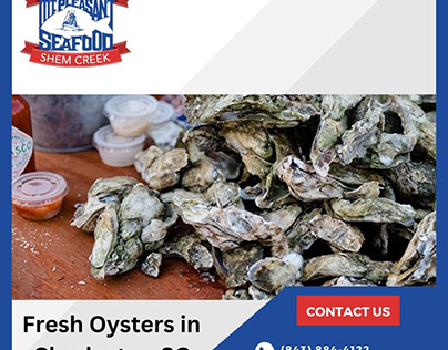 Fresh Oysters in Charleston, SC: Mount Pleasant Seafood