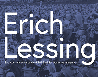 Erich Lessing Ausstellungsbroschüre