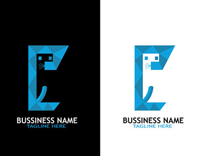 C Cat modern letter logo, branding logo.logos