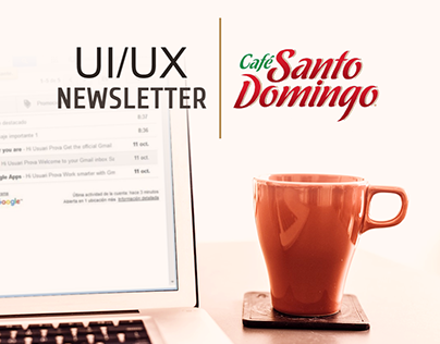 IU/UX - Newsletter - E-Commerce Café Santo Domigo