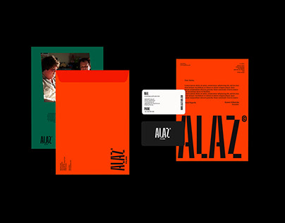 Project thumbnail - Alaz Film - Brand Identity
