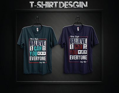 Typogrphy custom T-Shirt Desgin