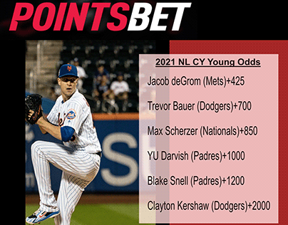 2021 CY Young Odds