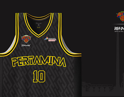 Basketball Jersey Design : Refinery Pertamina
