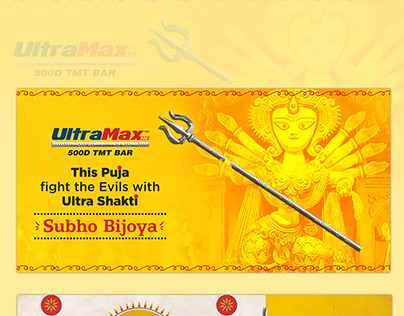 Ultramax Durga Puja Hoardings & Kali Puja Hoardings