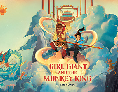 GIRL GIANT AND THE MONKEY KING COVER