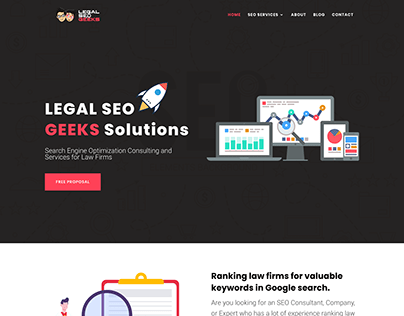 Legal SEO Geek website