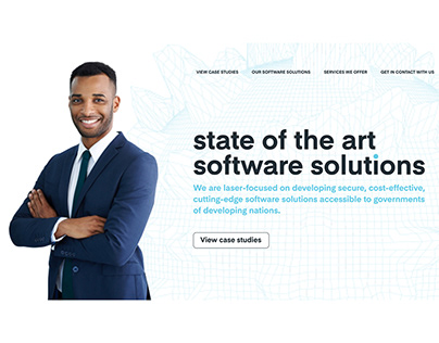 Digitised Solutions Landing Page Concept