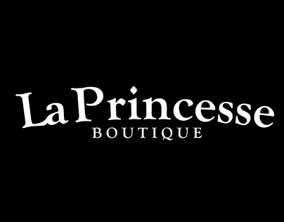 Logo desenvolvida para loja virtual La Princesse