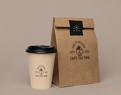 Cafe Tea Time Logo Project by sahinurrahman24