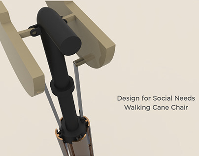 Design for Special Needs - Walking Cane Chair