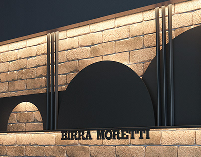 Birra Moretti T.M. Branding - OUR Pub, BGD, SRB, 2022