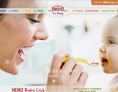 Heinz For Baby (Digital/Website Strategy)