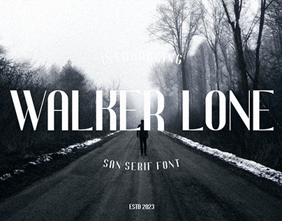 Walker Lone San Serif Font
