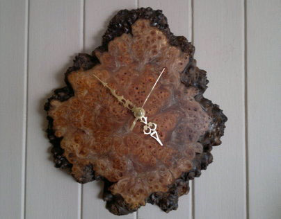 Bespoke Hardwood Wall Clocks