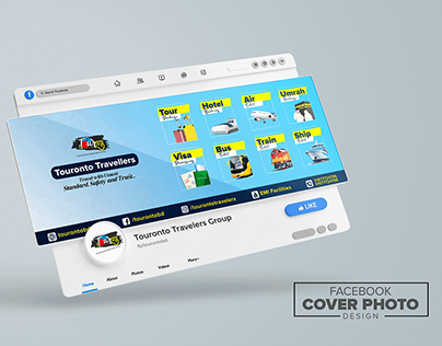 Travel Agency Facebook Cover