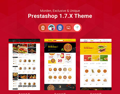Spicy Food - The Mega Food Shop Template