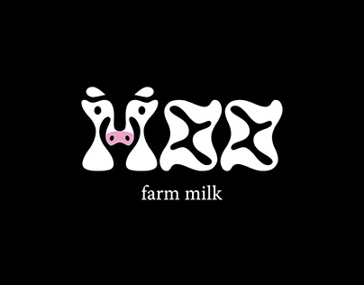 Logo for farm milk brand "Moo"