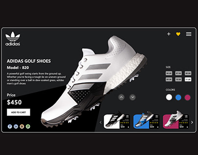 Adidas Golf Shoes Custom Design