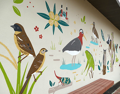 mural @ Lady Ho Tung Welfare Centre Eco-Learn Institute