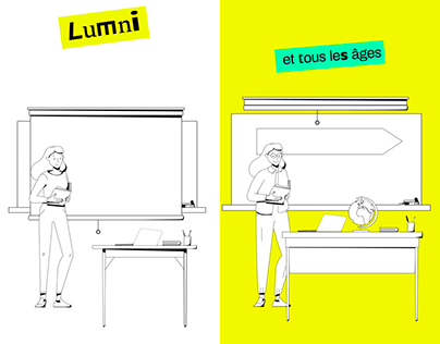 INA/Lumni - Social Media - Illustration & Animation