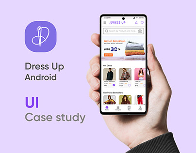 UI Case Study - Clothing App Dress Up