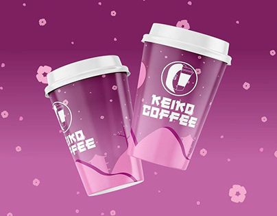 Anime Cafe (Coffee Shop) Brand Identity and 3D