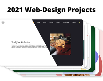 2021 Web-Design Projects
