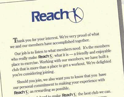 Reach Fitness Brochure