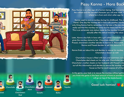 Pissu Kanna Game Character Desigining