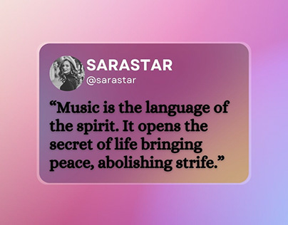Sarastar - Music is a Language of the Spirit