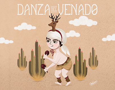Danza del Venado // Illustration + Lettering