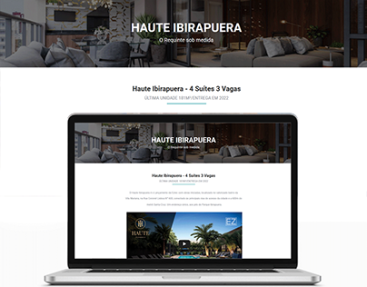 Site Haute Ibirapuera - Wordpress