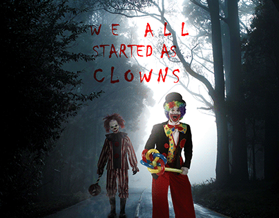 Clown Photo manipulation