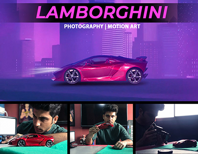 Lamborghini (Toy Car) Photography | Motion Art