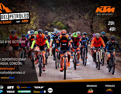 KTM sport events flyers