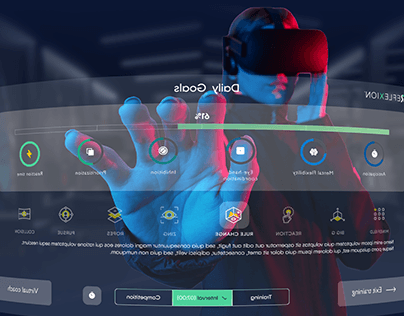 REFLEXION GO | Dashboard for VR cognitive training app