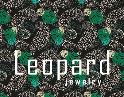 Pattern for jewelry brand "Leopard" 2020