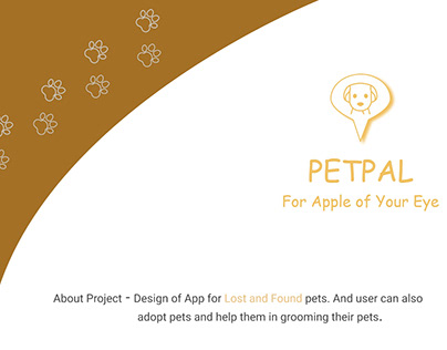 PetPal (lost and found pets app) UX/UI design