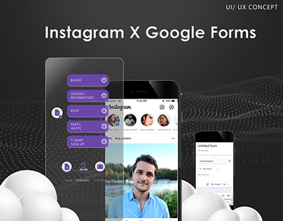 Instagram X Google Forms- UI/UX Concept Design