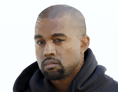 Kanye West Low Polygon