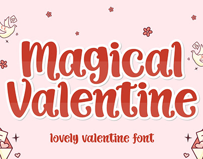 Magical Valentine - Valentine Font